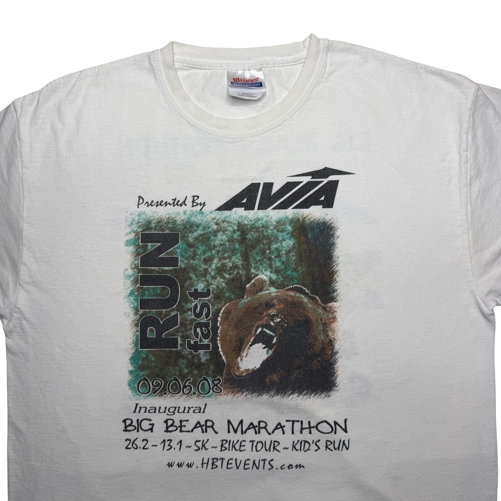 2000s Big Bear marathon running shirt